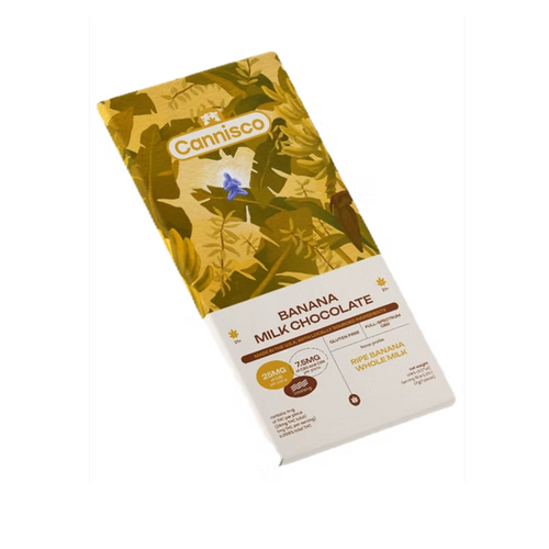 Cannisco Low Dose Banana Milk Chocolate Bars