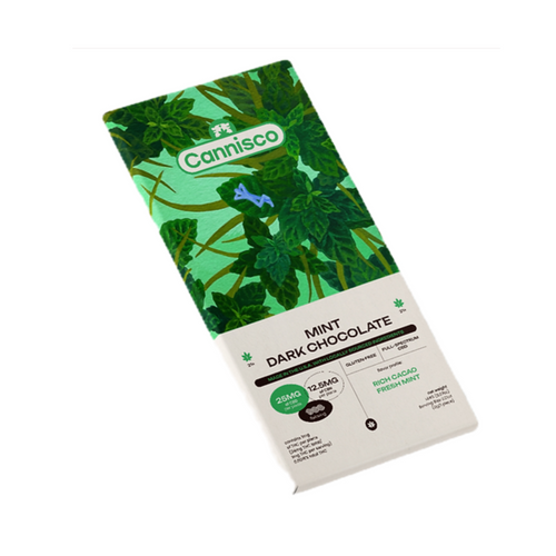 Cannisco Mint Dark Low Dose Chocolate Bar