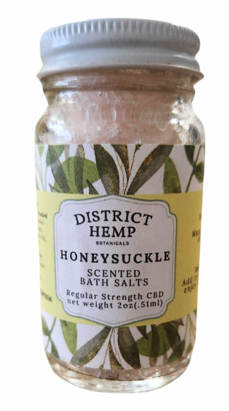 District Hemp Honeysuckle CBD-Infused Bath Sales