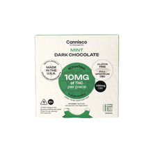 Load image into Gallery viewer, Cannisco High Dose Dark Chocolate Mint Bar 10mg THC 250mg CBD