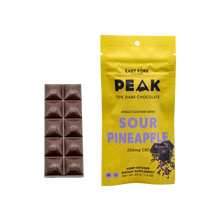 Load image into Gallery viewer, Peak Sour Pineapple Hemp CBD Full-Spectrum Chocolate Bar