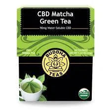 Buddha Teas Matcha Green CBD Tea