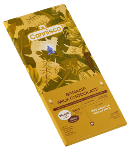 Cannisco High Dose Banana Milk Chocolate Bars
