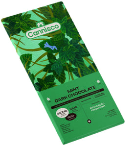 Cannisco Mint Dark High Dose Chocolate Bar