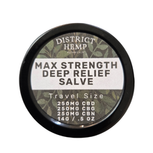 Load image into Gallery viewer, District Hemp Deep Relief Salve Max Strength
