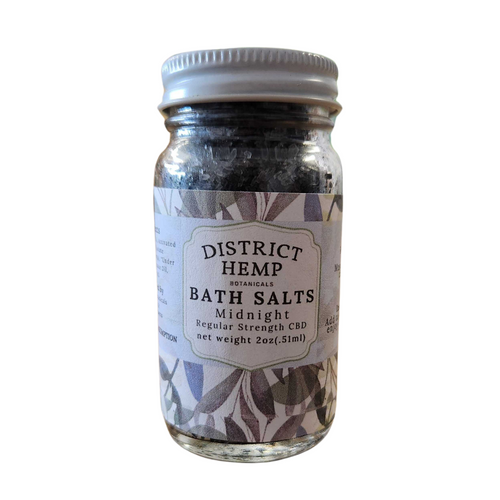 District Hemp Midnight CBD-Infused Bath Salts