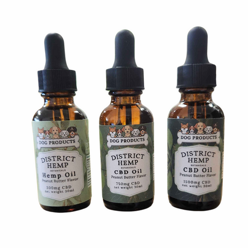District Hemp Dog CBD-Infused Oil