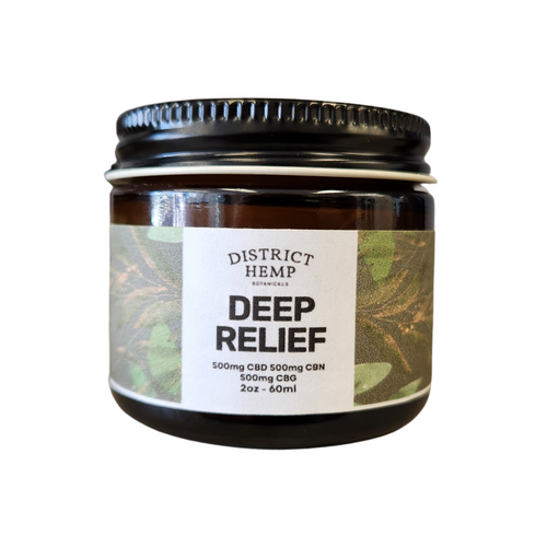 District Hemp Deep Relief Salve (THC-Free)