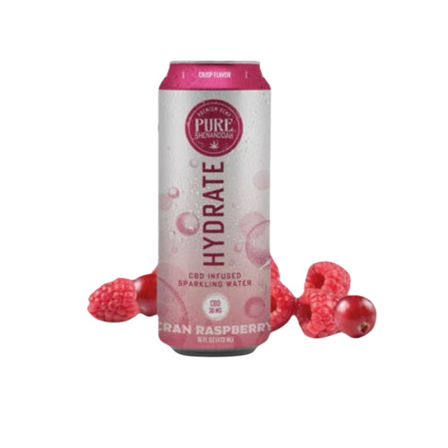 Pure Shenandoah Cran Raspberry Sparkling Water