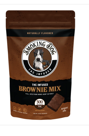 Smoking Dog Brownie Mix
