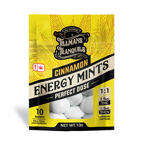 Tillmans Energy 1:1 THC:THCv Low Dose Mints
