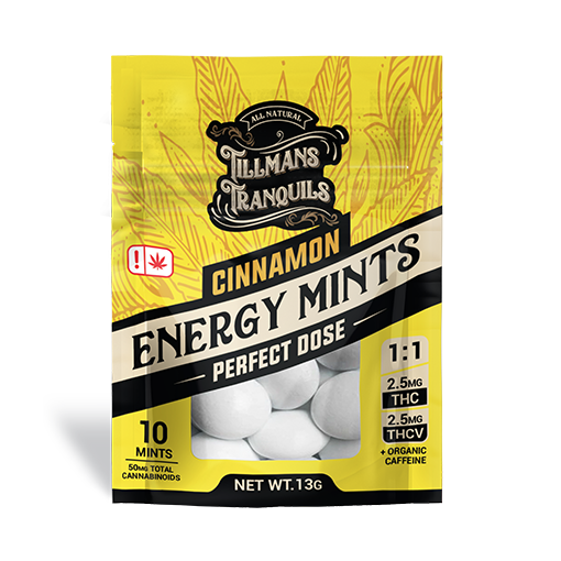 Tillmans Energy 1:1 THC:THCv Low Dose Mints