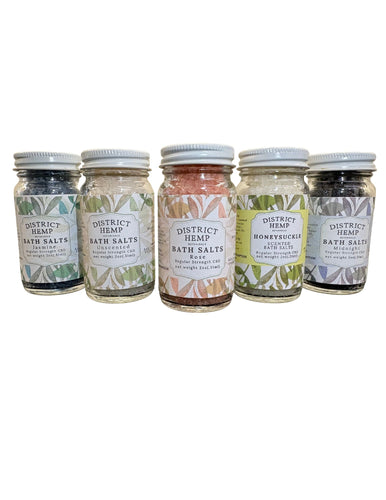 District Hemp CBD Infused Bath Salts