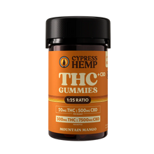Load image into Gallery viewer, Cypress Hemp - Live Resin Delta-9 20mg THC 500mg CBD Indica Gummies