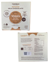 Load image into Gallery viewer, Cannisco High Dose Banana Milk Chocolate Bar 10mg THC 250mg CBD
