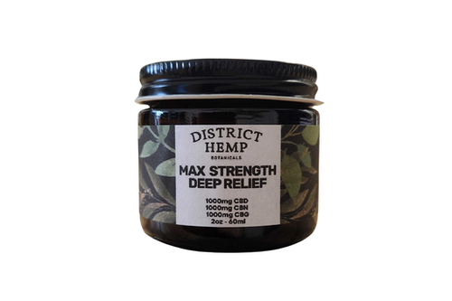 District Hemp Max Strength Deep Relief