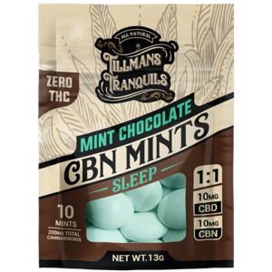 Tillman's CBD:CBN Mint Chocolate Mints