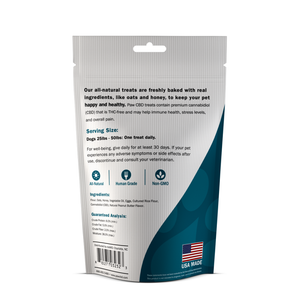 cbdMD Dog Treats - Peanut Butter
