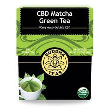 Load image into Gallery viewer, Buddha Teas Matcha Green CBD Tea