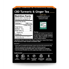 Buddha Teas Turmeric & Ginger CBD Tea